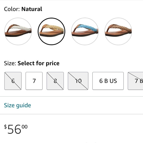 ANTHROPOLOGIE Sandal SBICCA Leather Thong Hand Made Tan Brown Flip Flop Size 7.5 - Picture 2 of 12